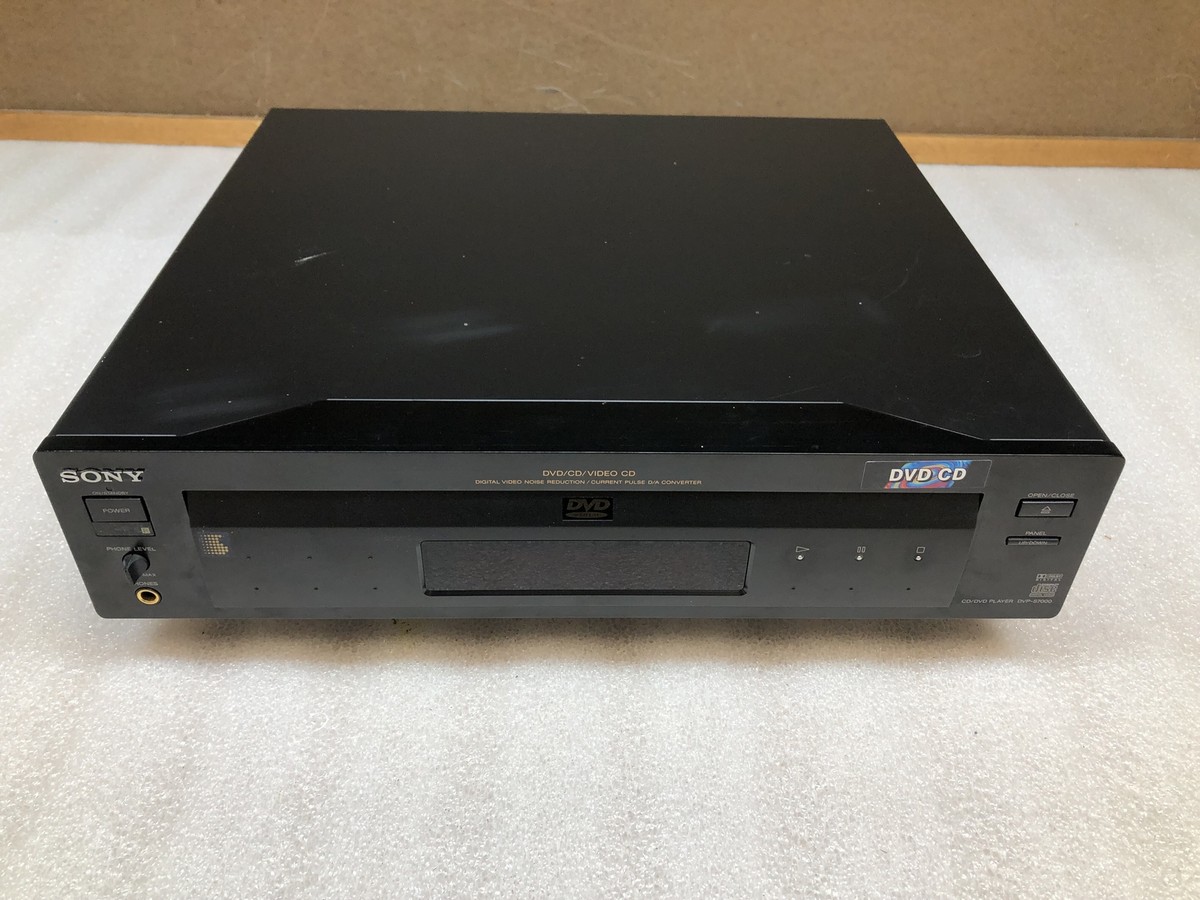 超希少】SONY DVP-S7000 DVD/CDプレーヤー カレントパルス 超希少