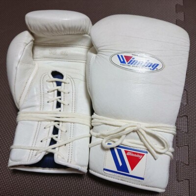 Winning ボクシンググローブ MS-600 16 oz 白 Winning Boxing Gloves