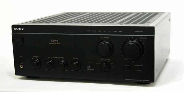 SONY TA-FA5ES Integrated Stereo Amplifier Amp Black Used from