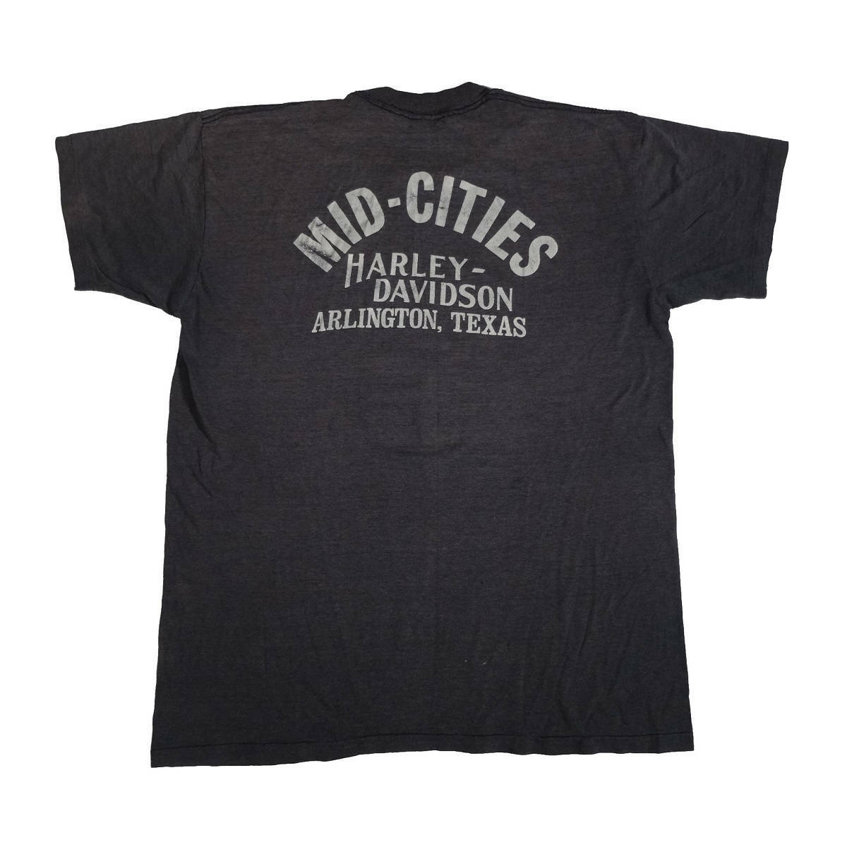 Vintage 70s 80s Harley Davidson Shirt Mid Cities Arlington Texas