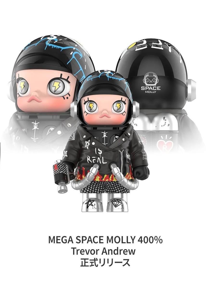 MEGA SPACE MOLLY 400% Trevor Andrew Pop Mart Figure Limited Japan