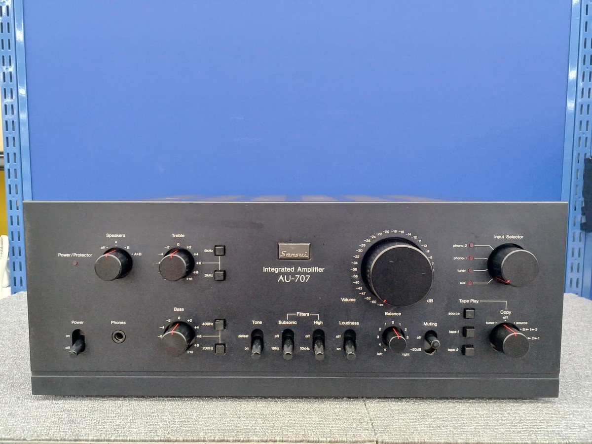 Sansui AU-707 Integrated Amplifier Good Condition from Japan | eBay