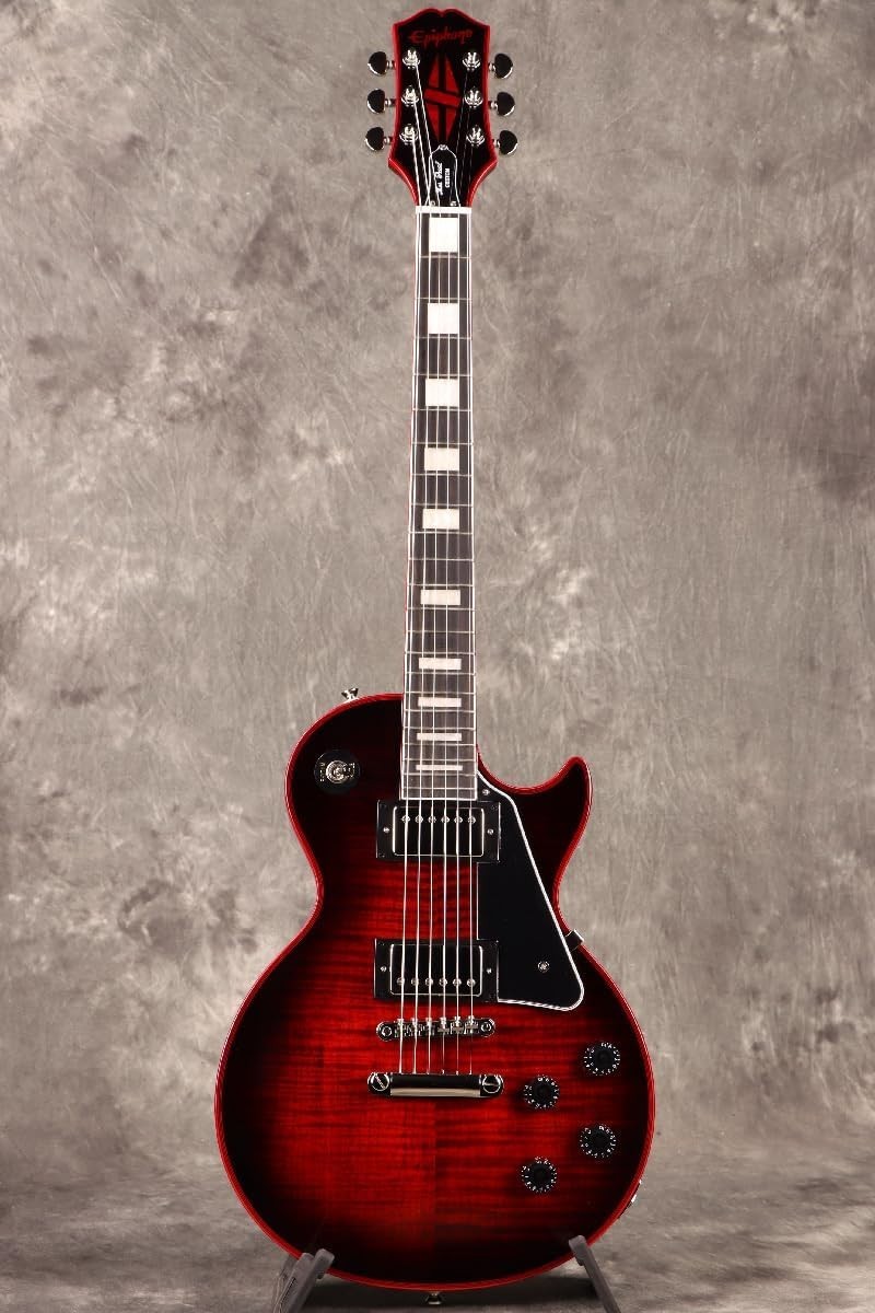 Epiphone/Inspired by Gibson Les Paul Custom Widow Red Burst with