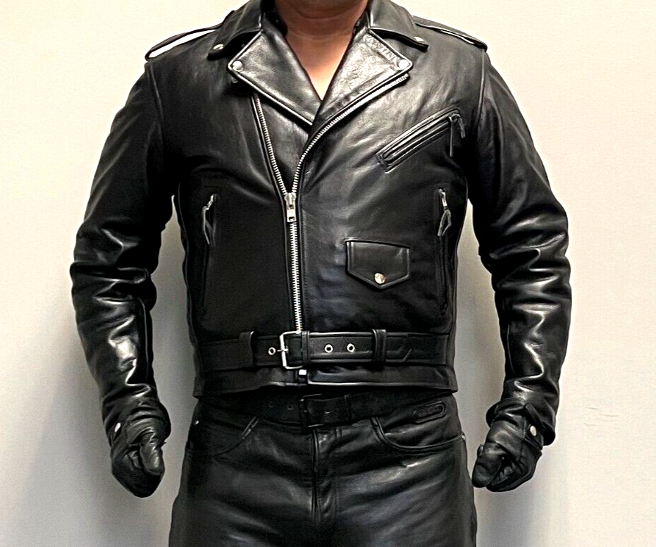 X Element Traditional Slant Zipper Biker Jacket Size 42 | eBay