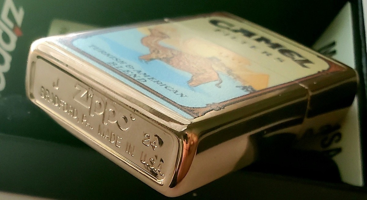 ZIPPO CAMEL Noah's Ark CZ ROSE GOLD CASE LIMITED EDITION 50 MADE