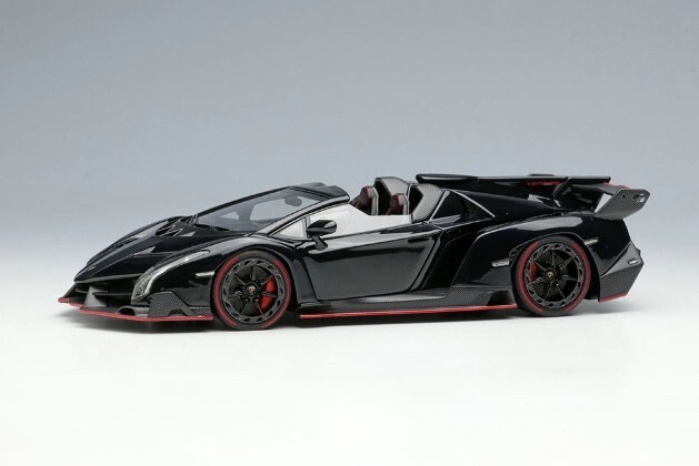 1/43 Make Up Eidolon Lamborghini Veneno Roadster 2015 Black w/ Box