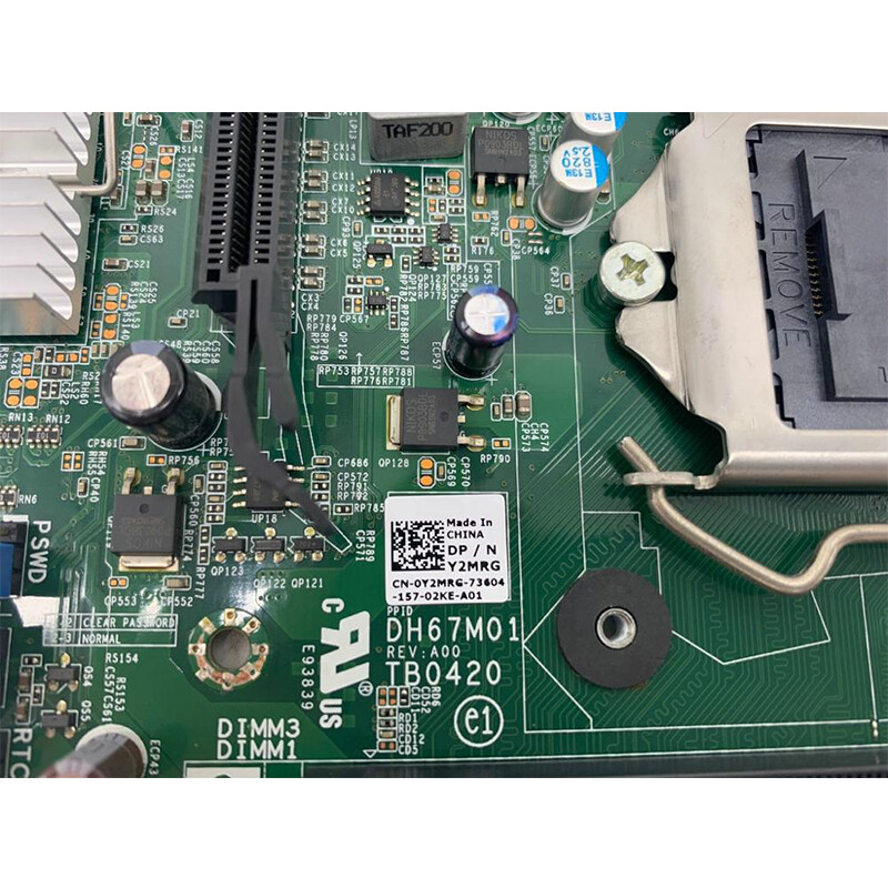 0Y2MRG For Dell XPS 8300 Vostro 460 Motherboard Y2MRG LGA1155 DDR3