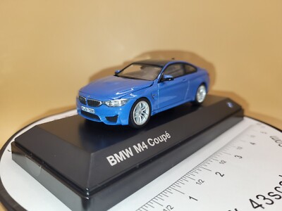 1/43 scale BMW M4 F82 2014 Blue Jada herpa iScale Hood & Trunk