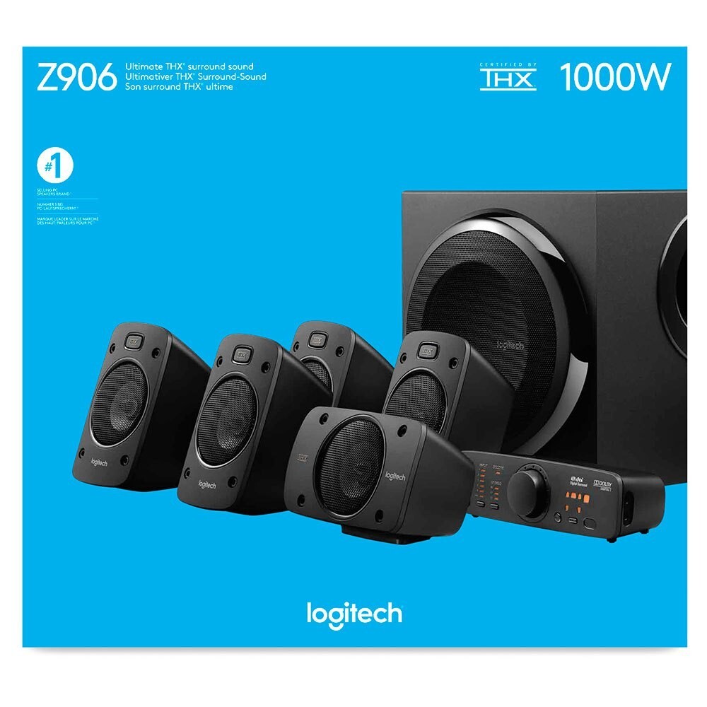 Logitech z906 5.1チャンネルスピーカーセット Logitech Z906 Speaker