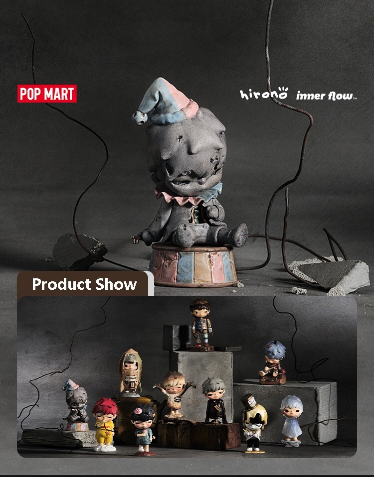 POP MART Hirono Reshape Series Figures Confirmed Blind Box Toy