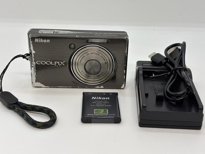Nikon COOLPIX S510 8.1 MP 3x Zoom Compact Digital Camera Gray from