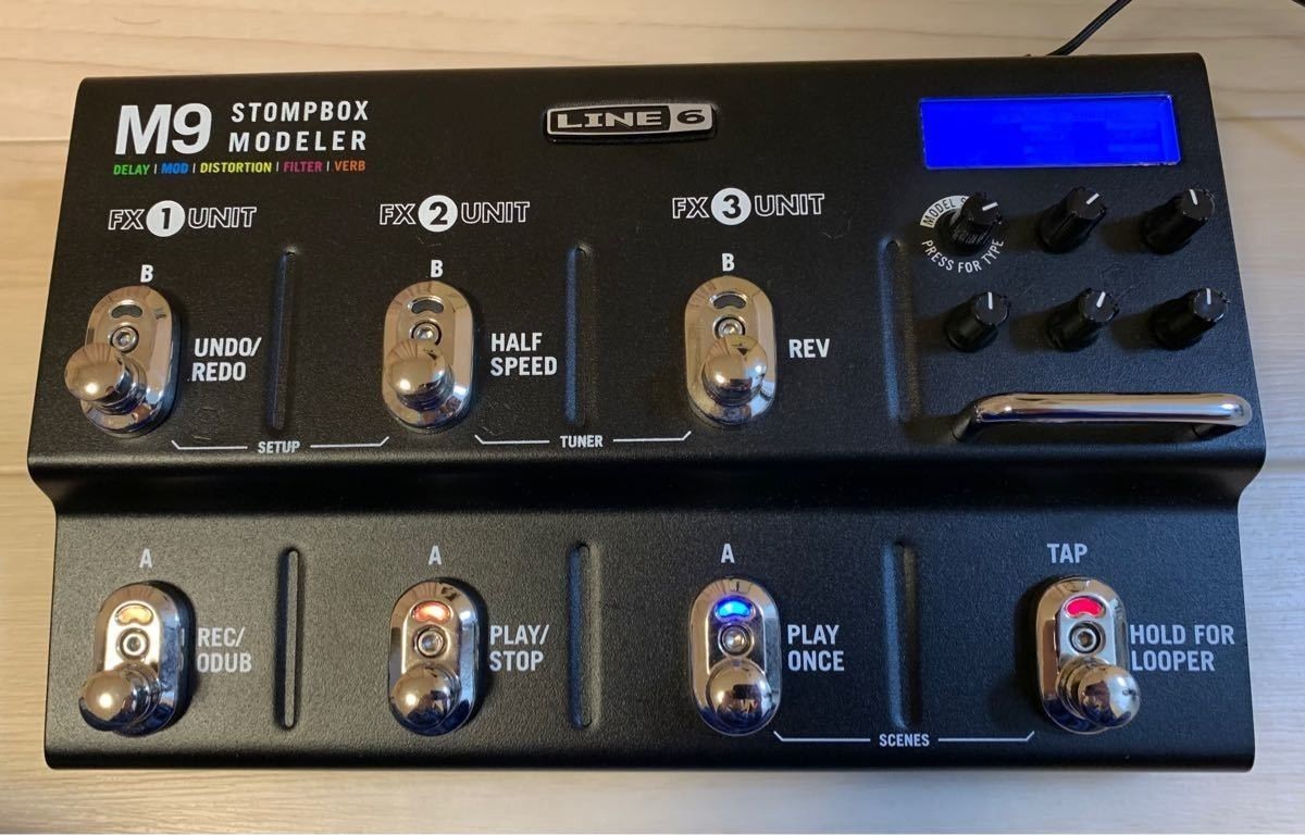 LINE6 M9 STOMPBOX MODELER マルチエフェクター Amazon | LINE6(ライン