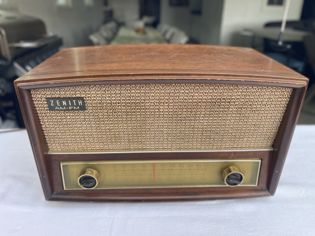 VTG Zenith AM-FM RADIO model Number S-52224 WORKS | eBay