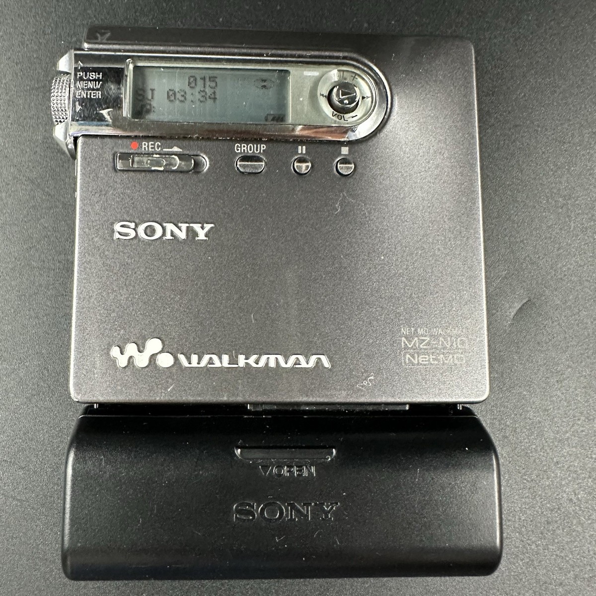 SONY MZ-N10 NET MD WALKMAN Gray Fully Tested Working | eBay