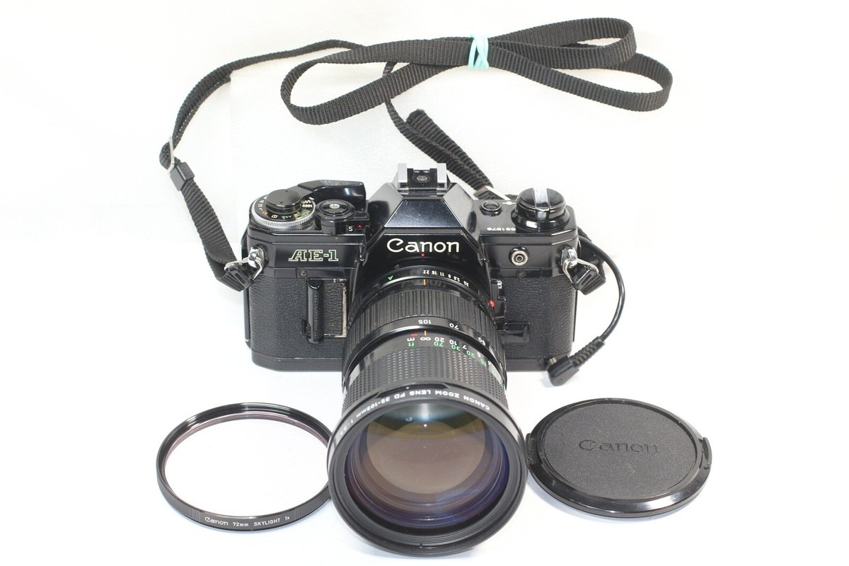 Canon AE-1 一眼レフカメラf⁄3.5 35-105mmレンズ付 Canon AE-1