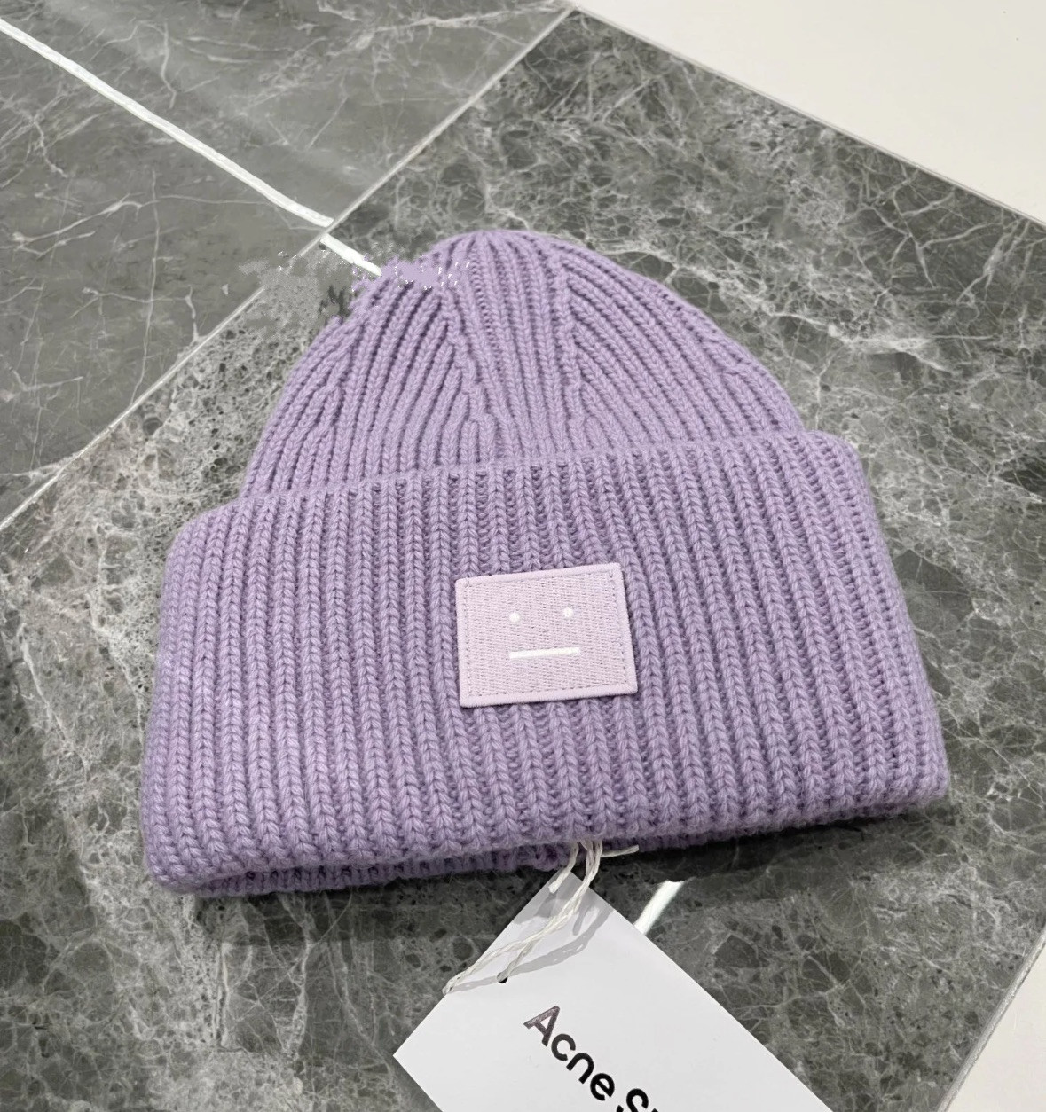 Acne Studios Pansy Wool Beanie (lalic purple) | eBay