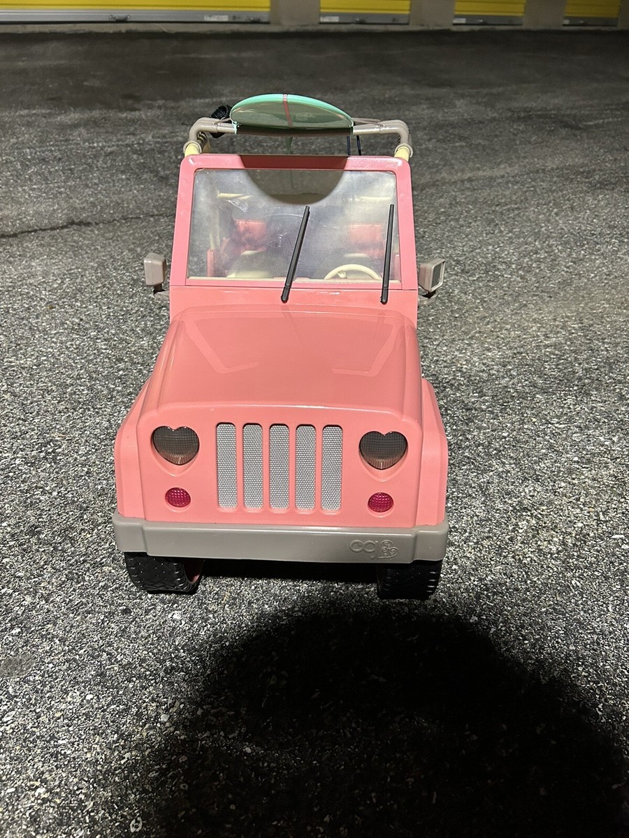 Our Generation OG Pink Off Roader 4x4 With Electronics & Surfboard