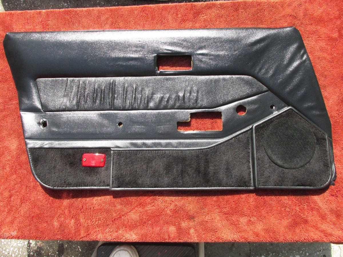 1979 1980 1981 1982 1983 Datsun 280ZX Black Drivers Side Door