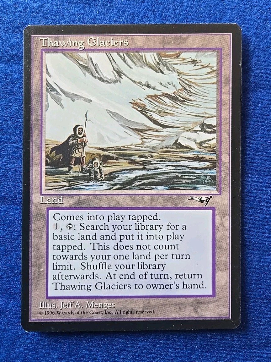 Thawing Glaciers, Alliances MTG 1996 Magic the Gathering LP | eBay