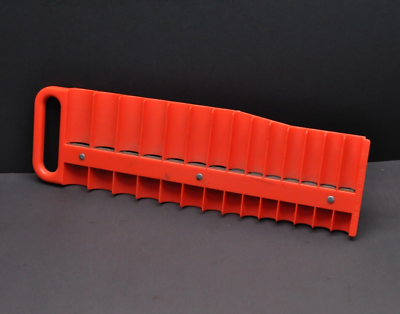 Lisle 5313181 3/8 in. Drive Red Magnetic Socket Holder 28 Sockets