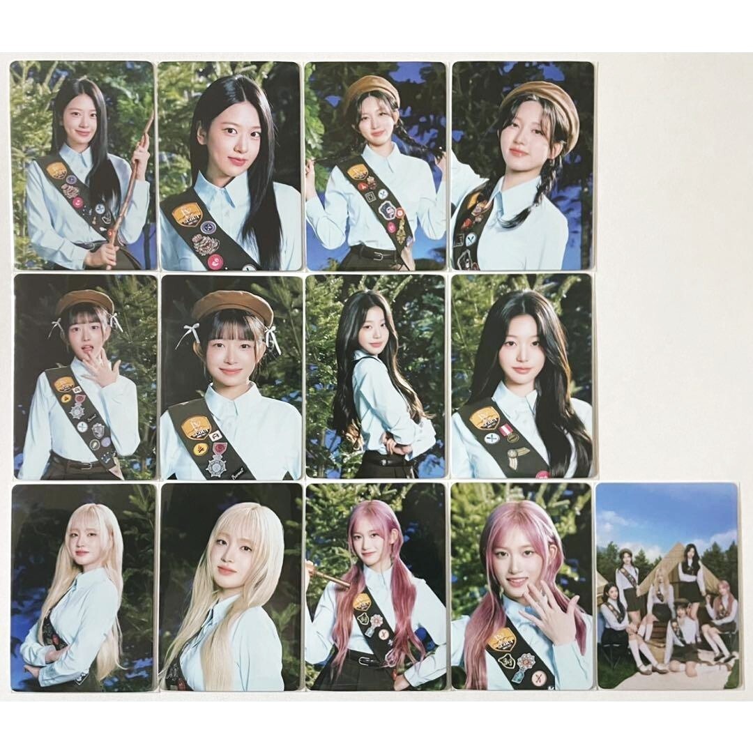 IVE SCOUT JAPAN Limited Official Random Photocard Photo Card PC
