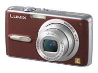 Panasonic LUMIX DMC-FX07 7.2MP Digital Camera - Red for sale