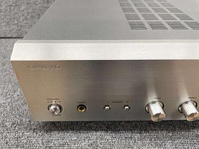 Onkyo A-973 Integrated Amplifier Silver Working Properly Shipping