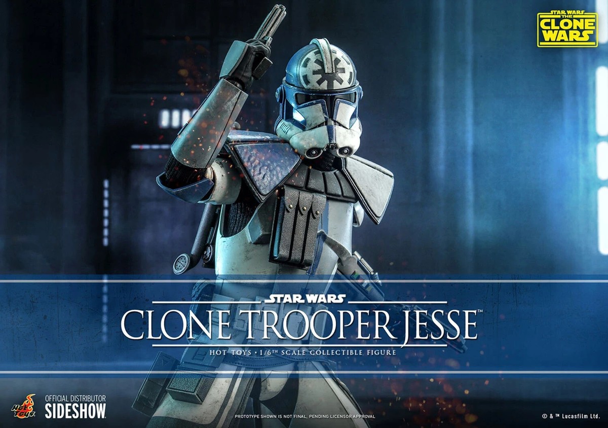 1/6 Star Wars Clone Trooper Jesse TMS064 Figure Hot Toys 909745 | eBay
