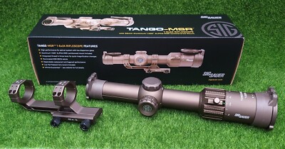 Sig Sauer TANGO-MSR 1-6x24mm Illuminated Red MSR BDC6 Reticle
