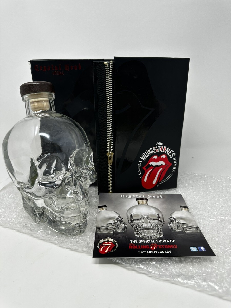Crystal Head Vodka ROLLING STONES 50th Anniversary Edition 750ml