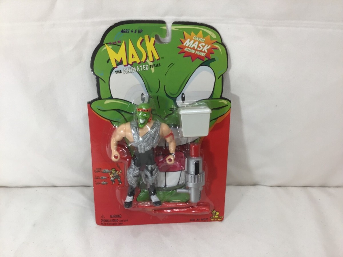 1997 Toy Island The Mask Animated Series Sgt Mask Figure MOC