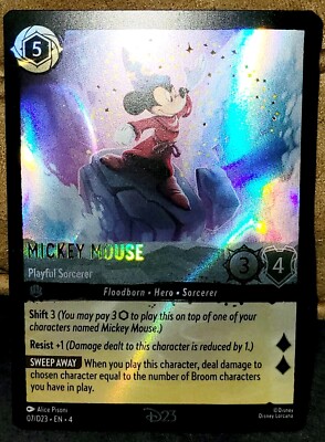 新品】 PSA9 ロルカナ カード D23 Expo限定 ディズニー ミッキー