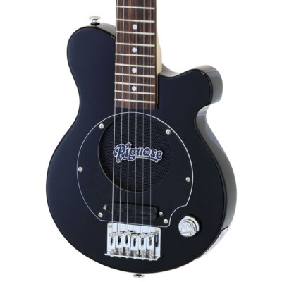 Pignose PGG-200 BK Black Mini electric guitar with built-in
