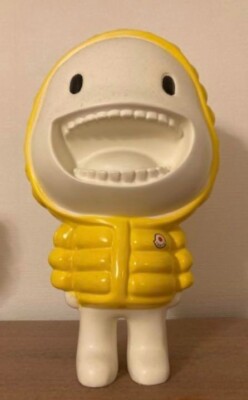 Authentic Moncler House of Genius Figure Limited Yellow x White