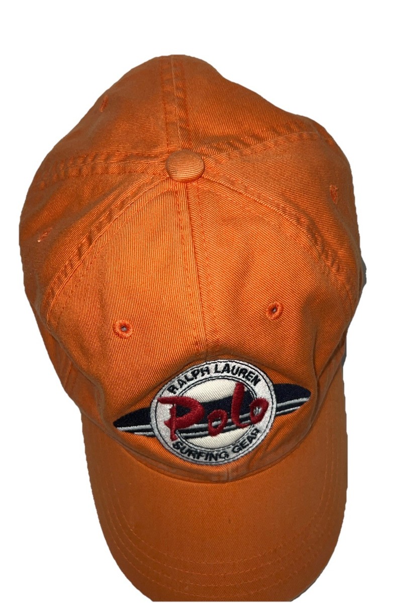 Polo Sport Ralph Lauren Hat Vintage Surfing Gear Patch Strapback
