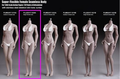 TBLeague PHICEN 1/6 Female Seamless STRONG LEG Body L Bust PALE