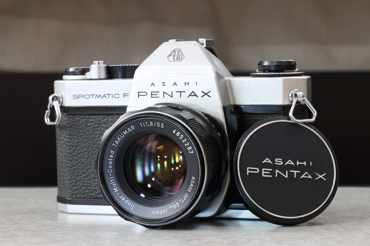 整備済】 PENTAX SPF SPOTMATIC F + 55mm F2 Pentax Spotmatic SP with