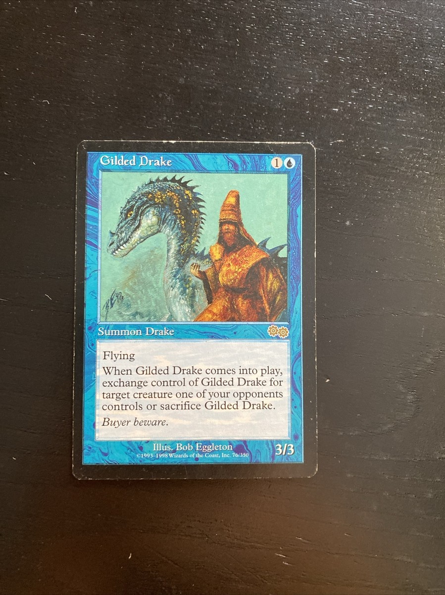 MTG】金粉のドレイク/Gilded Drake【USG】 Gilded Drake · Urza's Saga