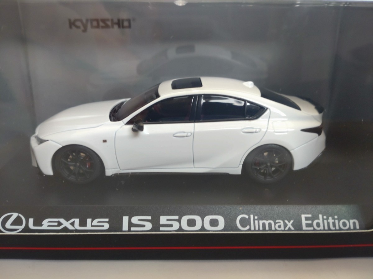 Kyosho 1/43 Lexus IS500 F SPORT PERFORMANCE Climax Edition White