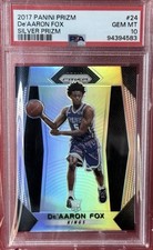 DE'Aaron Fox [Silver Prizm] #24 Prices | 2017 Panini Prizm