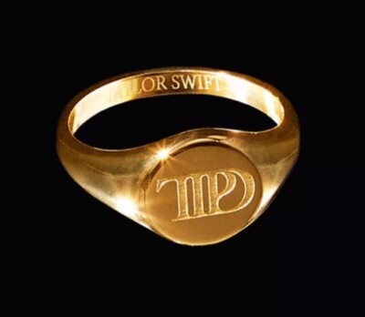 Taylor Swift TTPD Tortured Poets Department Gold Ring Size 6 TTPD