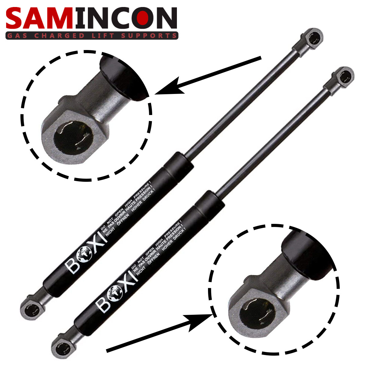 2xTailgate Rear Trunk Lift Supports Shock Strut for BMW E85 Z4 03