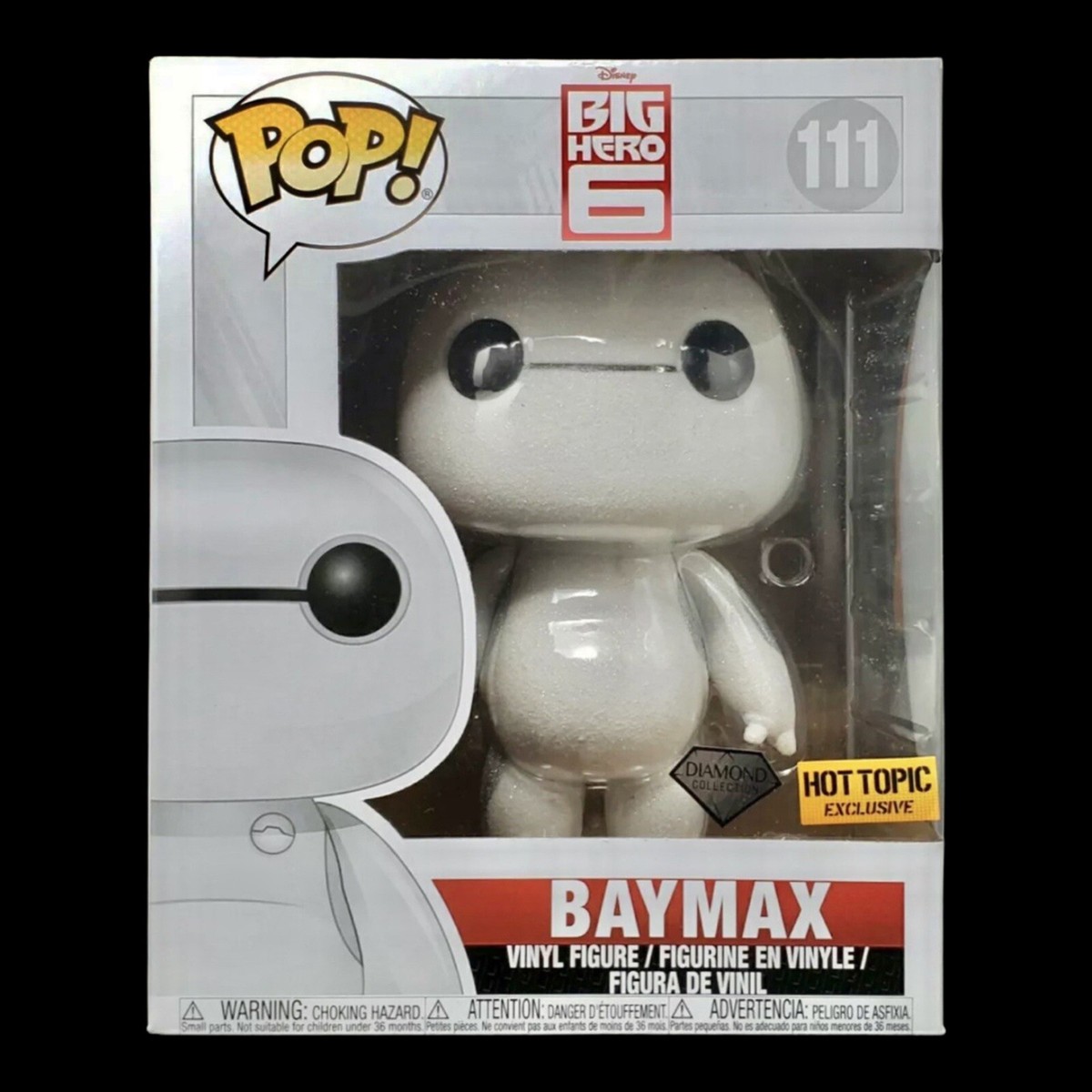 Funko Pop! Disney #111 Big Hero Baymax Nurse (HT Exclusive) *Mint