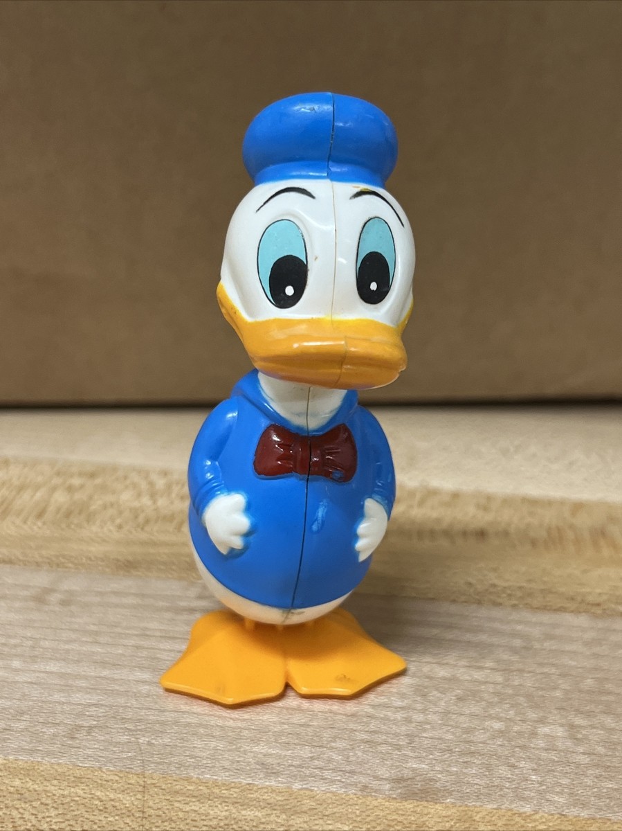 1977 Walt Disney Donald Duck Windup Plastic Toy 3