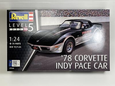 Corvette Indy Pace Car 1978 1:24 Scale Model Kit Revell 07646 | eBay