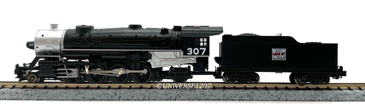 N Scale Kato 126-0207 2-8-2 USRA Heavy Mikado Western Pacific #307