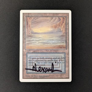 MTG Underground Sea 英語 リバイズド デュアルランド MTG Underground