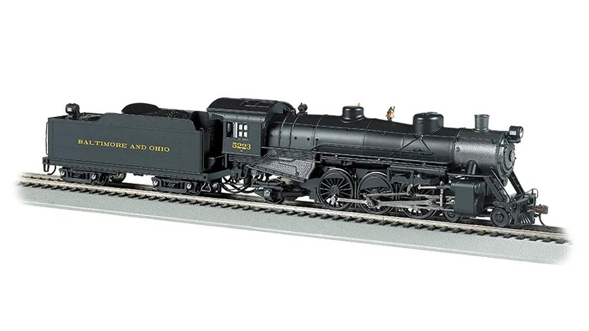 Bachmann 52903 HO Scale 4-6-2 USRA Light Pacific Steam Locomotive