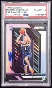 その他 Michael Porter Jr. RC Silver Prizm Michael Porter Jr 2023