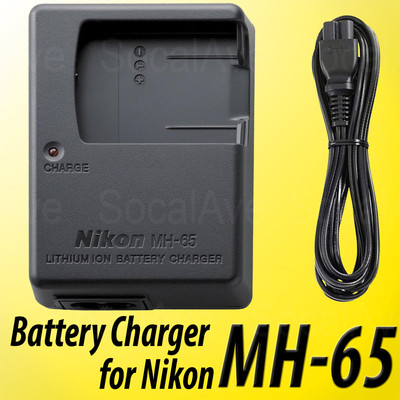 MH-65 Battery Charger for Nikon Coolpix S9100 S8200 S8100 S8000 EN
